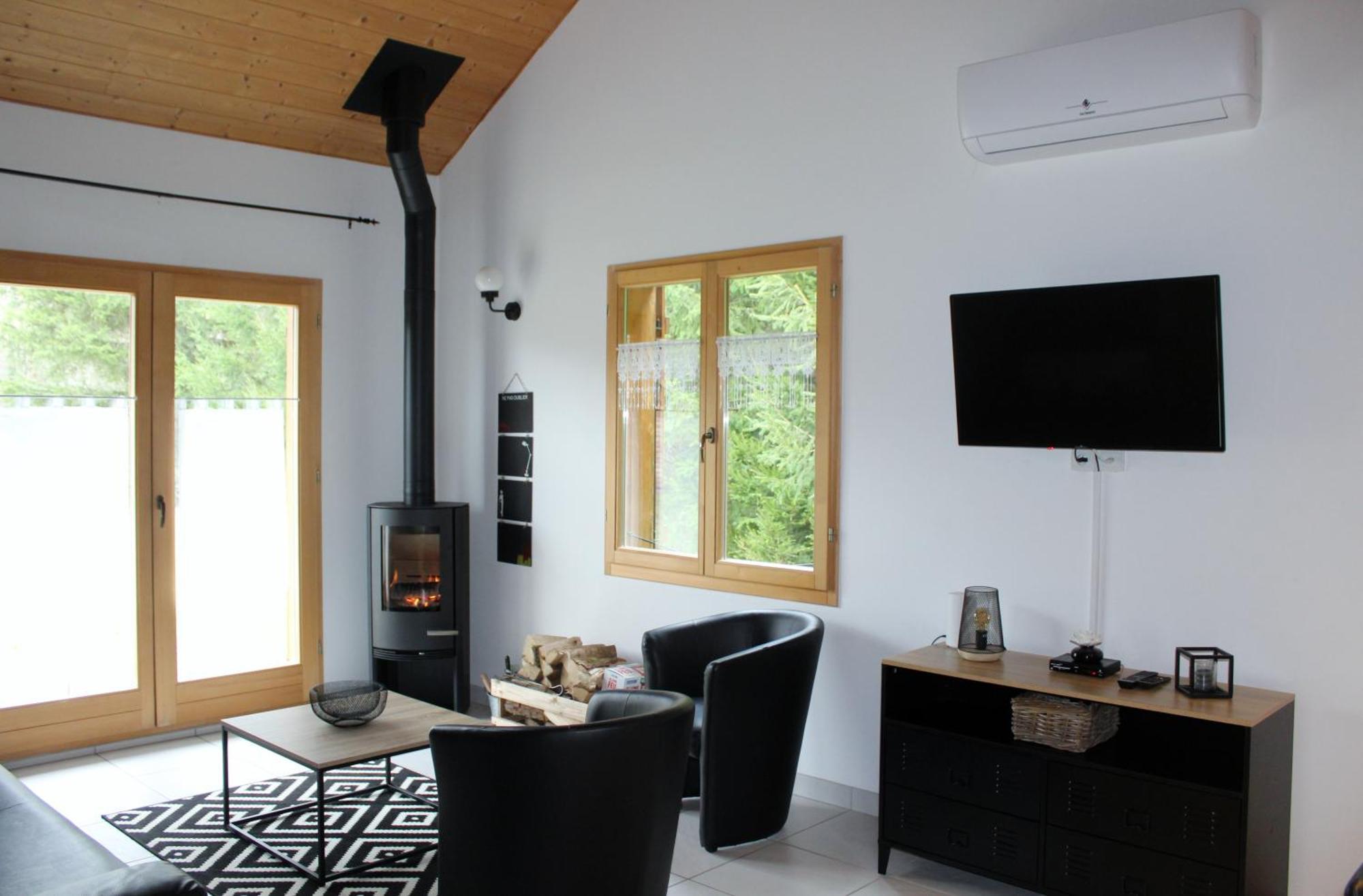 Ney Chalet De Charme Le Contemporain מראה חיצוני תמונה