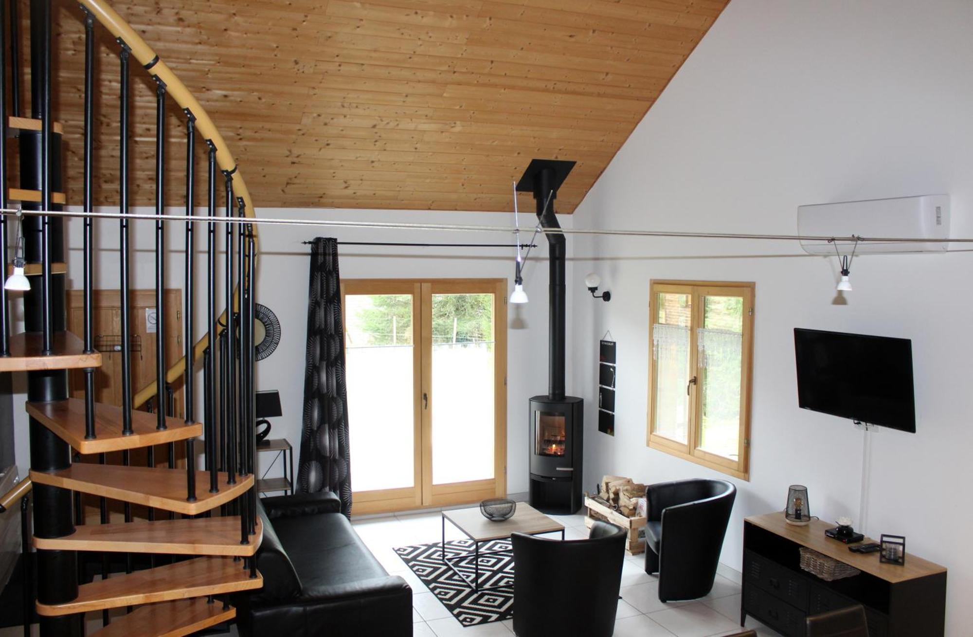 Ney Chalet De Charme Le Contemporain מראה חיצוני תמונה