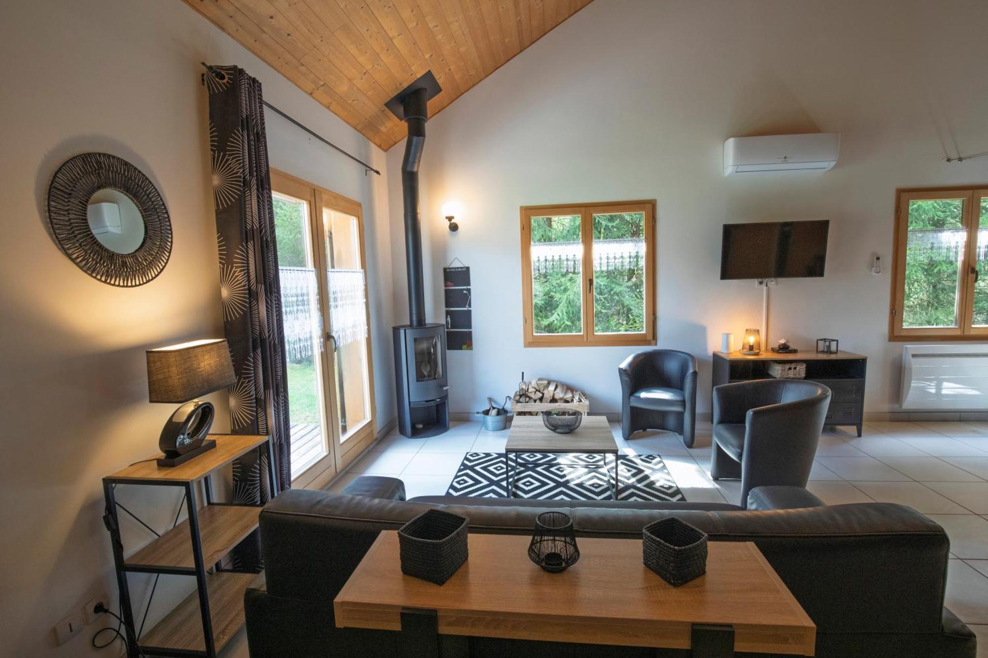 Ney Chalet De Charme Le Contemporain מראה חיצוני תמונה