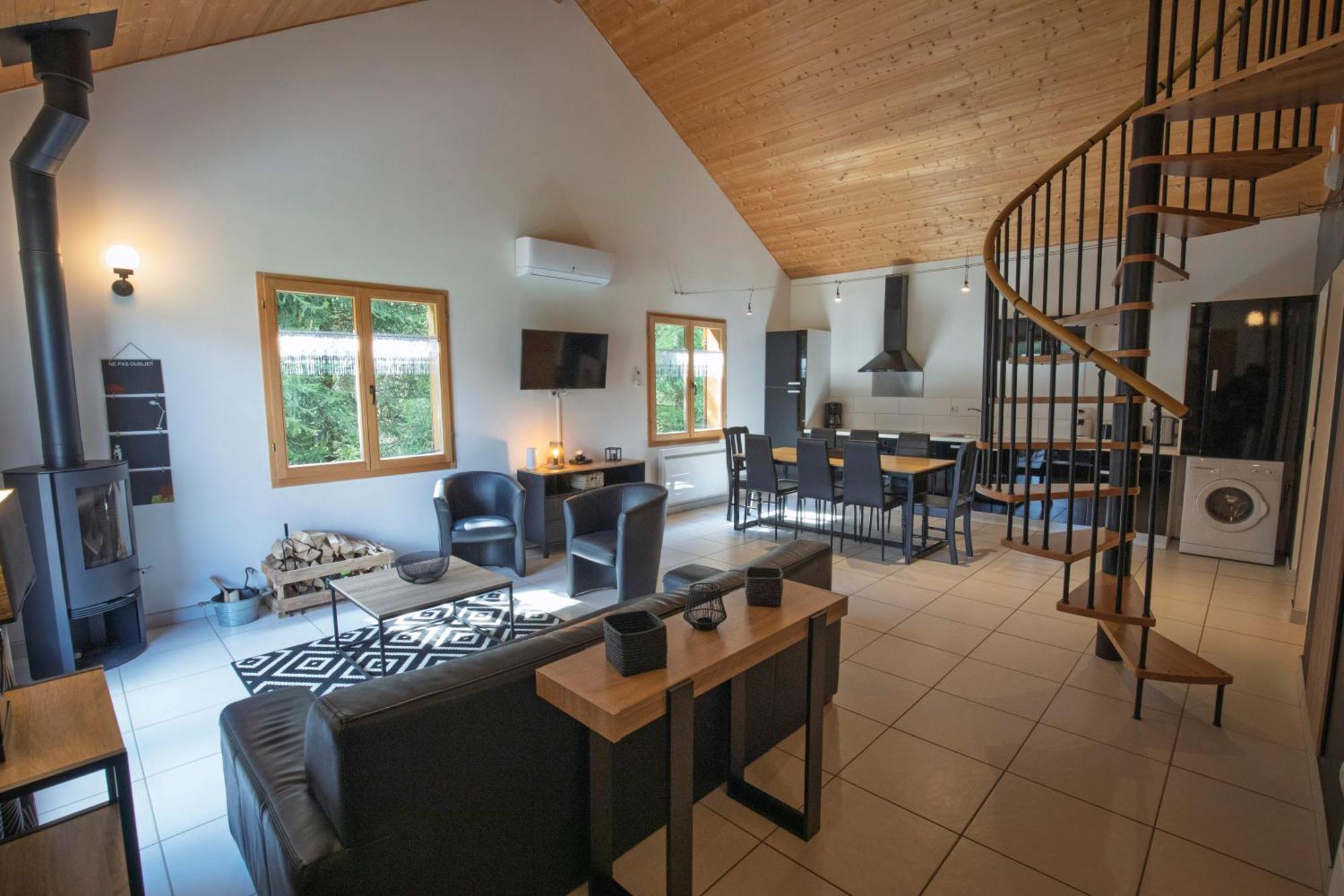 Ney Chalet De Charme Le Contemporain מראה חיצוני תמונה